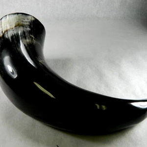 ROYAL BEER VIKING WINE DRINKING <b>MUG</b> PARTY ViIKING Drinking Horn With Stand From India PartyWare for <b>Christmas</b> Occasion - Product Image 1