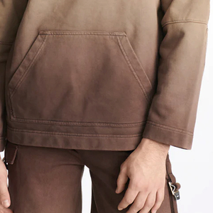 Sudaderas con capucha Sun Fade para hombre de alta calidad, último diseño con servicio OEM personalizado, cuello con capucha de patrón sólido más vendido - Product Image 5