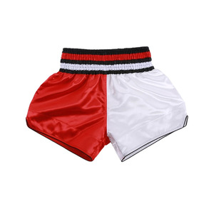Pantalones Cortos de Muay Thai con Logotipo Bordado Personalizado de Hip Hop, Diseña tus Propios Pantalones Cortos de Muay Thai Sublimados con Satén de la Mejor Calidad - Product Image 1