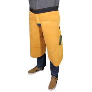 Delantal de herrador profesional Chap en cuero de vaca de fuerza para herraduras de caballos y aseo instrumentos veterinarios ecuestres - Product Image 2