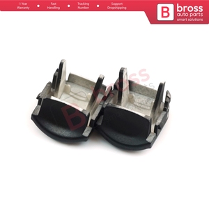 BDP83 Lot de 2 capuchons de bouton de commande de lève-vitre conducteur pour Mercedes Classe C W203 S203 CLK W209 C209 A209 A2038210679 - Product Image 4