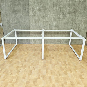 Estructura de Mesa Rectangular Minimalista de Acero Inoxidable con Pintura Electrostática Multicolor, 120x240cm, Requiere Ensamblaje de 4 Piezas - Product Image 3