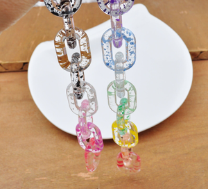 Customized Eco-Friendly Handmade Resin Link Chain Wall Accents <b>Ornamental</b> Hanging for Home Decor - Product Image 6