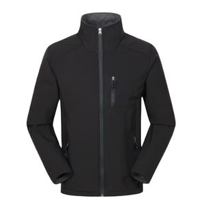 Chaquetas Softshell para Hombre de Color Sólido con Impresión de Logotipo Personalizado de Alta Calidad, Nuevo Modelo Profesional - Product Image 4