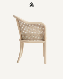Silla de Comedor Zelvaria Hecha a Mano en Madera de Teca, Madera Sólida Ecológica, Muebles Modernos de Estilo Transicional para Comedor - Product Image 5