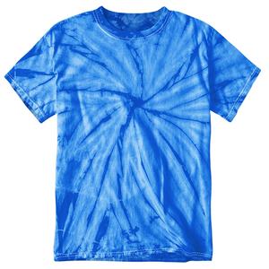 T-shirt en coton tie-dye formel pour hommes, tissu tricoté doux et respirant, col rond, manches courtes, anti-rides, vente en gros écologique - Product Image 2