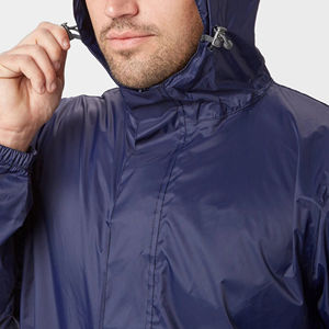Veste coupe-vent grande taille fabricants de vêtements personnalisés veste à capuche de sport imperméable pour hommes conception personnalisée personnalisée - Product Image 6
