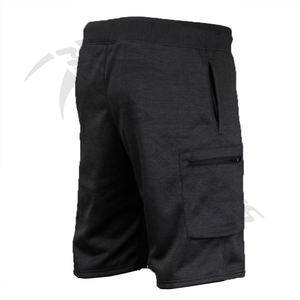 Vente en gros de shorts cargo avec poches pour hommes shorts d'entraînement décontractés en tissu mélangé short de survêtement en tissu éponge français en polyester pour hommes - Product Image 6