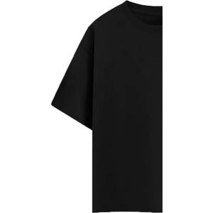 เสื้อยืดลำลองแขนสั้นไซส์ XXXL สำหรับผู้ชาย ผลิตจากผ้าฝ้ายออร์แกนิค 100% ระบายอากาศได้ดี เป็นมิตรกับสิ่งแวดล้อม ทรงโอเวอร์ไซส์ ปักลายด้านหน้าตามสั่ง - Product Image 6