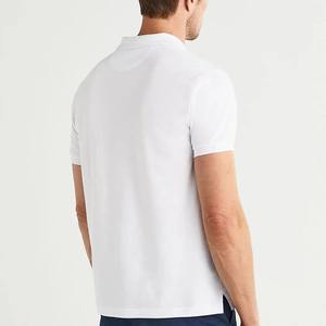 Camisas de golf de Bajo MOQ al por mayor, polos de secado rápido para hombre, poliéster Spandex, transpirabilidad, ajuste elástico, absorbe la humedad, logotipo personalizado - Product Image 5
