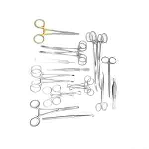 Juego de Instrumentos Médicos Veterinarios Personalizados al por Mayor, Kit Quirúrgico de Esterilización Felina de 18 Piezas con Fuente de Alimentación Manual, de Pakistán - Product Image 6