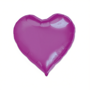 Palloncino a Cuore in Foil Fucsia 18 Pollici per Decorazioni Festa - Product Image 2