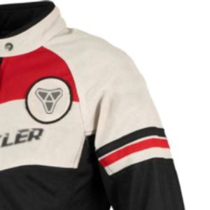 Veste de moto d'été pour hommes, veste d'équitation en textile Cordura respirant avec ventilation en maille et protection blindée CE - Product Image 4