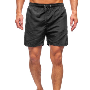 Short de plage sportif pour homme Matériau en nylon à séchage rapide Couleur personnalisée Motif solide Vente en gros Maillot de bain OEM avec service OEM - Product Image 1