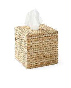 Proveedor Mayorista de Cajas de Pañuelos de Mimbre Tejidas a Mano Ecológicas, Diseño Cúbico, Tejido Natural con Acabado Beige para Decoración del Hogar y Hoteles - Product Image 6