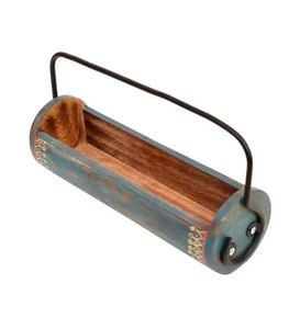 Serveur de collations en bois de la meilleure qualité avec poignée en métal à prix raisonnable avec personnalisation du logo - Product Image 5