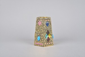 Luxury Mother Of Pearl Inlay Bakhoor Burner Geometric Hexagon <b>Resin</b> Handicraft Arabic Mabkhara For Oud Incense Home Decor Gift - Product Image 5