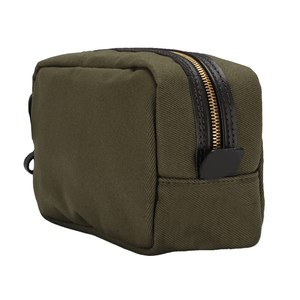 Custom Men's Travel Cosmetic <b>Bag</b> Large Capacity Foldable <b>Canvas</b> Waterproof Zipper Closure Fashionable Portable for Toiletry Case - Product Image 3