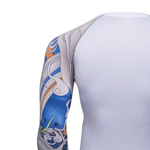 เสื้อรัดกล้ามเนื้อ MMA รุ่นใหม่ ระบายอากาศได้ดี ผลิตจากผ้าสแปนเด็กซ์/โพลีเอสเตอร์ แขนยาว เป็นมิตรต่อสิ่งแวดล้อม ขนาดสั่งทำได้ คุณภาพสูง ขายดีที่สุด - Product Image 4