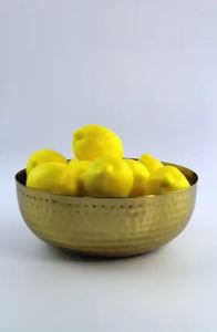 Trending Kitchen Metal <b>Bowls</b> Gold Salad <b>Bowl</b> Stainless Steel <b>Mixing</b> Bowlin Modern and Unique Design - Product Image 5