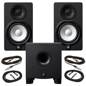Moniteurs de studio Yamaha HS5 de haute qualité avec une reproduction sonore précise, état neuf - Product Image 4