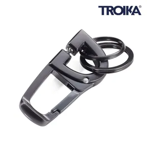 Portachiavi in Metallo Personalizzati D-CLICK, Gadget Personalizzabili - Product Image 1