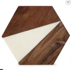 Dessous de verre de table carré en bois d'acacia et émail pour boire thé café vente en gros de tapis en bois d'acacia naturel personnalisés - Product Image 3