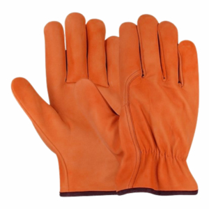 ถุงมือขับรถหนังวัวแท้คุณภาพสูงแบบหนาพิเศษ ป้องกันการลื่น พร้อมแถบยางยืด ป้องกันมืออย่างสบาย เหมาะสำหรับทำสวน - Product Image 6