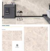 Carreaux aspect marbre en 120X120cm Carreaux de porcelaine en surface brillante en carreaux "Blanche Neige" pour Hall par Novac Ceramic India