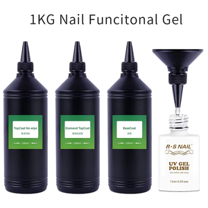 Prix d'usine en gros 1KG Recharge de base coat et top coat diamant de haute qualité, <span class=keywords><strong>gel</strong></span> de renforcement longue durée, <span class=keywords><strong>vernis</strong></span> à ongles <span class=keywords><strong>UV</strong></span> <span class=keywords><strong>LED</strong></span> à retirer par trempage - Product Image 1