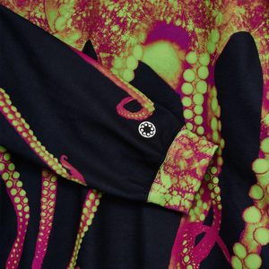 High Streetwear Custom Sublimation <b>Print</b> Pullover 100% Cotton Hoodie Full Dye Sublimation Printed Women Hoodie - Product Image 3