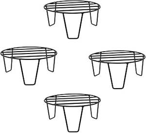 Jarrón de suelo de metal de carga pesada con diseño Art Deco ecológico para balcón y sala de estar - Product Image 4