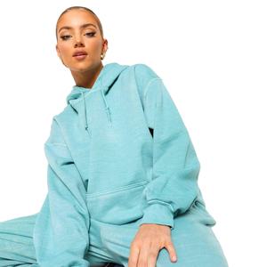 เสื้อฮู้ดสวมหัวถักผ้าฝ้าย100% ของผู้หญิงไซส์ใหญ่พิเศษเสื้อผ้าแนวสตรีทไซส์ใหญ่พิเศษใส่ในฤดูหนาวโลโก้ด้านหน้าสไตล์ลำลองซักได้ - Product Image 3