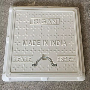 Tapa de Alcantarilla de FRP para Seguridad Vial, Resistente a la Corrosión, Tapa de Inspección Química, Tapa de Tanque, Producto para Carreteras - Product Image 1