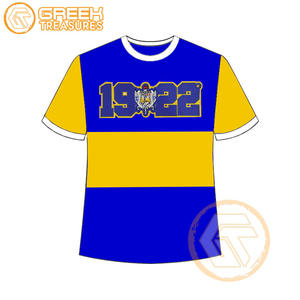 Venta al por mayor Sigma Gamma Rho mujeres camiseta hermandad ropa algodón Jersey alta calidad transpirable camiseta mujeres ropa griega - Product Image 6