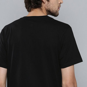 Camiseta de Cuello Redondo de Punto de Poliéster/Algodón de Alta Calidad para Hombre, Ropa Casual de Calle, Secado Rápido, Impresión Personalizada, Moda al por Mayor - Product Image 5