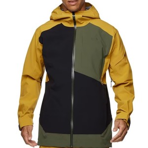 Short coupe-vent 100% coton personnalisé léger en nylon pour hommes, survêtement avec beau style pour l'hiver, technique de teinture unie - Product Image 2