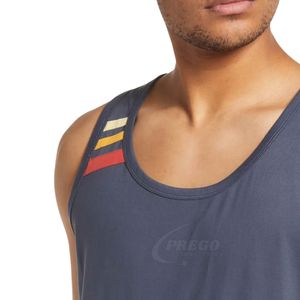 Nouveau style d'été : débardeur personnalisé pour homme |   Tissu respirant et doux pour le sport |   Vêtements de sport décontractés sans manches |   Vêtements de sport pour adultes - Product Image 5