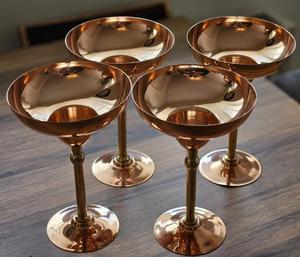 Venta al por mayor de cristal de Margarita de metal elegante para fiestas en restaurantes y hoteles, perfecto como regalo de Navidad a un precio asequible - Product Image 3