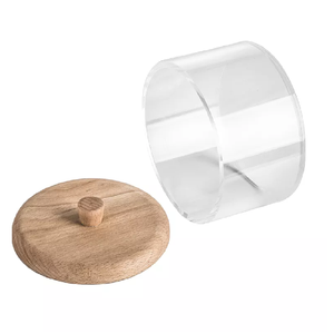 Caja de almacenamiento acrílica hecha a mano personalizada de lujo Entrega rápida Stock listo para fruta seca o dulce para exhibición de joyas - Product Image 2