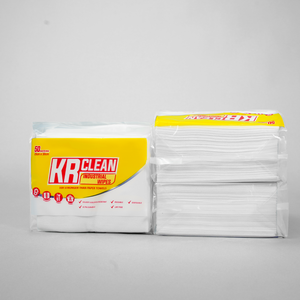 Les packs de chiffons de nettoyage de 50 feuilles sont le choix parfait pour les équipements médicaux et les machines industrielles, taille 25x25cm - Product Image 1