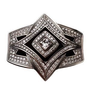 Hebilla de cinturón de vaquero occidental de diseño personalizado artesanal de metal - Product Image 3