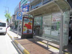 Chất Lượng Cao Hình Chữ Nhật Hình Dạng Xe Buýt Nơi Trú Ẩn Loại Mới 2 LED Di Chuyển Hệ Thống Quảng Cáo Ngoài Trời Quảng Cáo CLP Mupi Ánh Sáng Hộp - Product Image 6