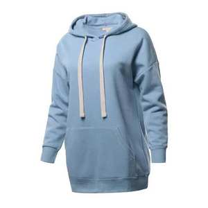 OEM/ODM Style personnalisé Nouvelle mode à manches longues rayé Design hiver décontracté pas cher prix vêtements pour femmes sweats à capuche en coton - Product Image 3