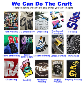 Conjunto corto de 2 piezas con capucha de serigrafía abullonada Manga larga deportiva sólida personalizada Material 100% algodón para invierno - Product Image 2