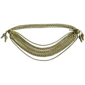 Royal Gold Color Classic <b>Cord</b> Design Customizable Eco-Friendly Aiguillette Ornamental Personal Defense Equipment Dress Attire - Product Image 1