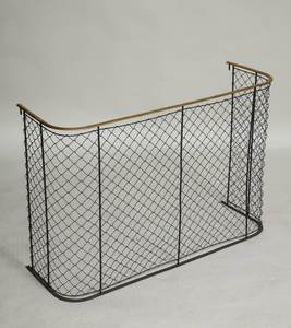 Royal Look Iron Wire <b>Fire</b> <b>Guard</b> Fireplace Accessories Black Finished Home Decor <b>Fire</b> Screen 3 Panel Solid Fireplace Screen - Product Image 6