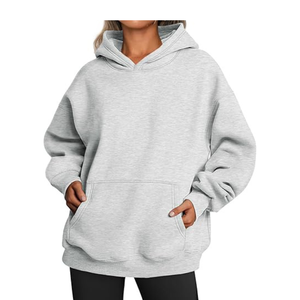 Sudadera con capucha para hombre, sudadera de lana de peso medio, jersey con capucha cálido informal para ropa de invierno - Product Image 3