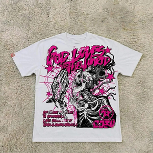 T-shirt personnalisé de haute qualité avec logo, coupe ajustée, 100% coton, effet délavé vintage, coupe classique, séchage rapide, respirant, imprimé sérigraphié/DTG - Product Image 1