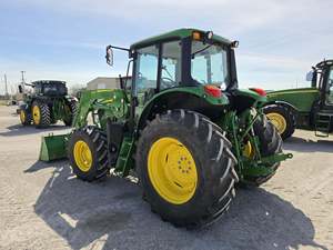 Tractor de Ruedas John Deere 6130R Usado, Motor Cummins de 140HP, en Venta - Product Image 4